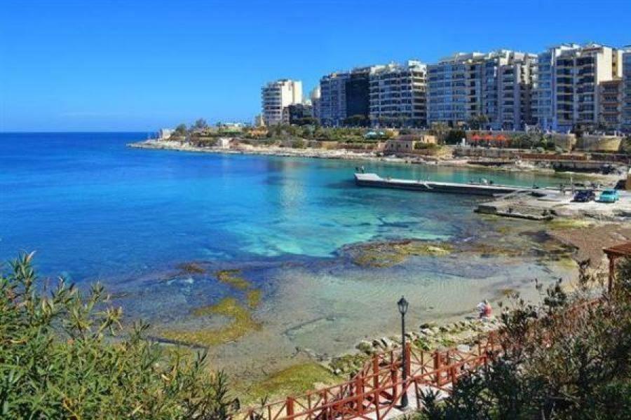 Cosy 1Br Penthouse With Terrace, Great Location Daire Gzira Dış mekan fotoğraf